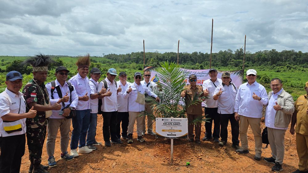Agrinas Palma Nusantara  Sosialisasikan Program KSPEAN kepada Warga Kampung Anggai, Papua Selatan